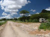 Abzweigung nach Süden zum Samburu West Gate