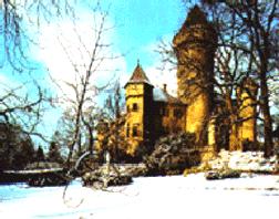 The castle of Konopiště, old photo