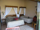 A room in the Lake Nakuru Lodge